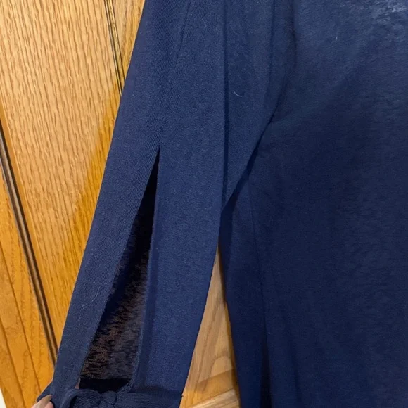 CROSBY by Mollie Burch Navy Blouse - Picture 3 of 5